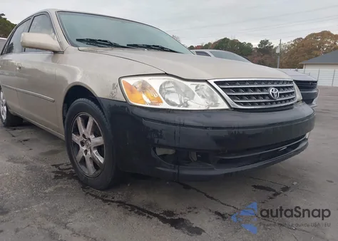 2003 Toyota Avalon Xl z USA, uszkodzony, nr VIN 4T1BF28B93U308673